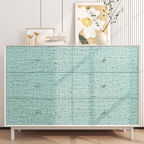 FunStick 16"x240" Modern Teal Green Textured Wallpaper Peel and Stick - Image 2