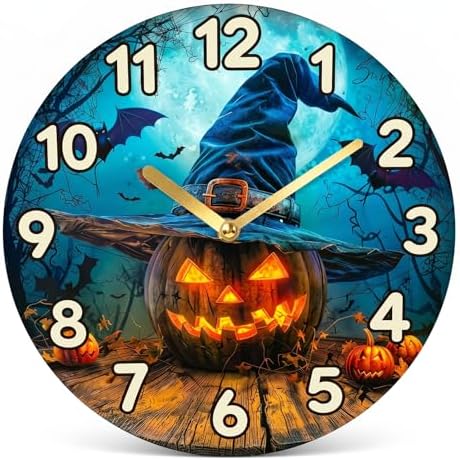 Halloween Wall Clock by Maxspace