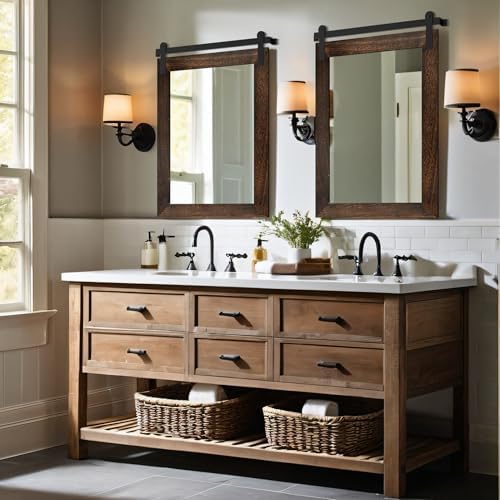 COGOOD Farmhouse Bathroom Mirrors - Image 3