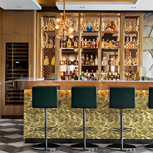 STICKGOO Diamond 3D Wall Panels, Champaign Gold, 33 Pack - Image 5