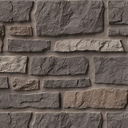 Tando Creek Ledgestone Composite Stone Exterior Siding Panels 1/2 Square by Unknown