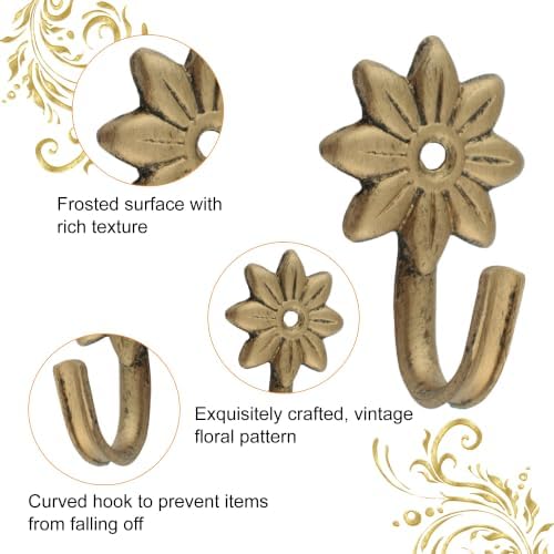 MOROBOR Flower Decorative Wall Hooks - Image 4