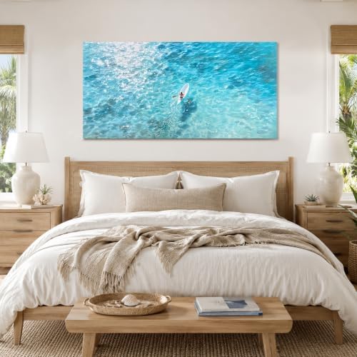 Anolyfi Coastal Ocean Canvas Wall Art - Image 5