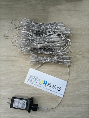 JMEXSUSS 300 LEDs Christmas Curtain Lights Plug in by JMEXSUSS