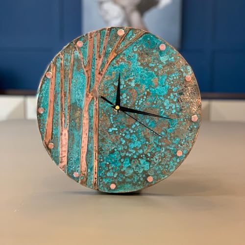 Handmade Copper Wall Clock Artisan Touch in Every Piece - Image 6