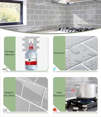 Yoillione Peel and Stick Backsplash - Image 5