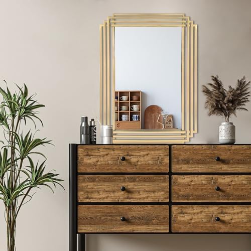 24"x18" Rectangle Decorative Mirror - Image 2