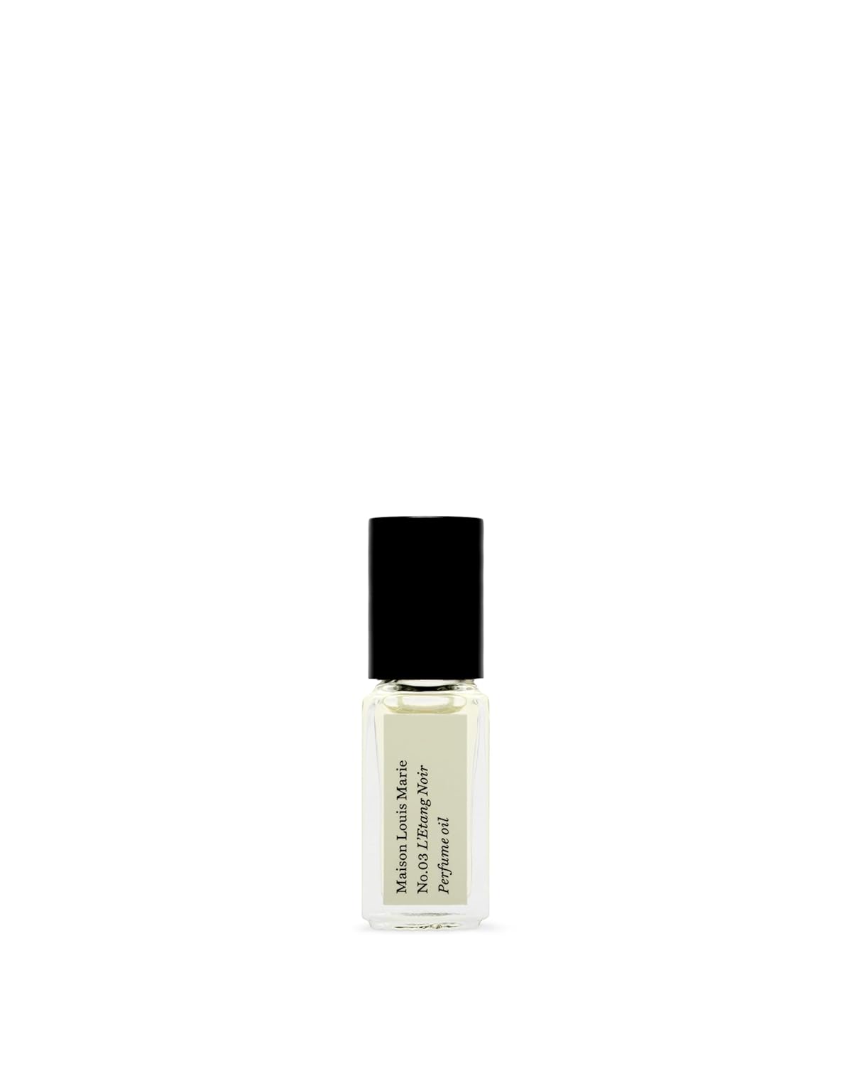 Maison Louis Marie - No.03 L'Etang Noir Roll-On Perfume Oil Sample | Luxury Clean Beauty + Non-Toxic Fragrance (0.1 fl oz | 3 ml)