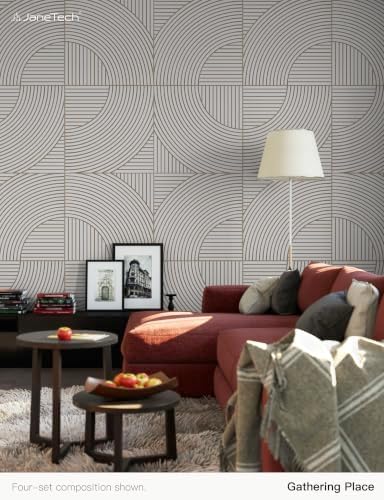 Acoustic Wall Panels 23.62 x 23.62 Inch, Noise Reduction & Echo Control Sound - Image 2