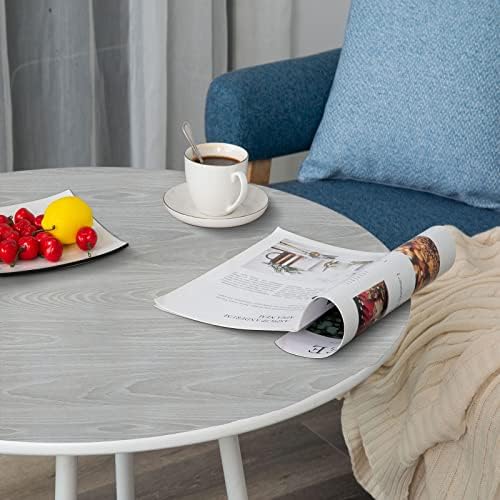 Grey Wood Contact Paper Waterproof Wallpaper Peel and Stick Modern - Image 3