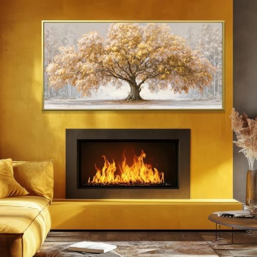 Gold Frame Tree Of Life Wall Art 29"x59" large Wall Art - Image 5