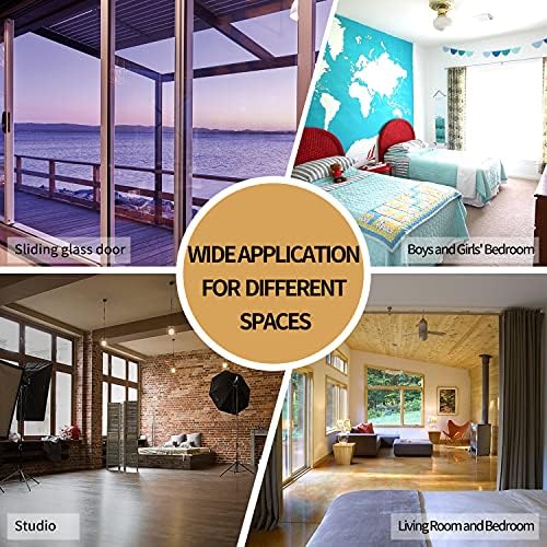 BONZER Room Divider Curtain Total Privacy Wall Screen Partitions - Image 6