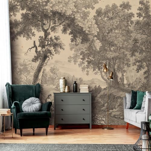 A Natural Landscape self-Adhesive Mural Full of Classical Mythological Colors - Image 2