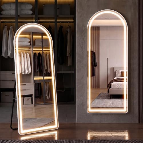 16"x60" Arched Full Length Mirror by HAPPYMONTLLC