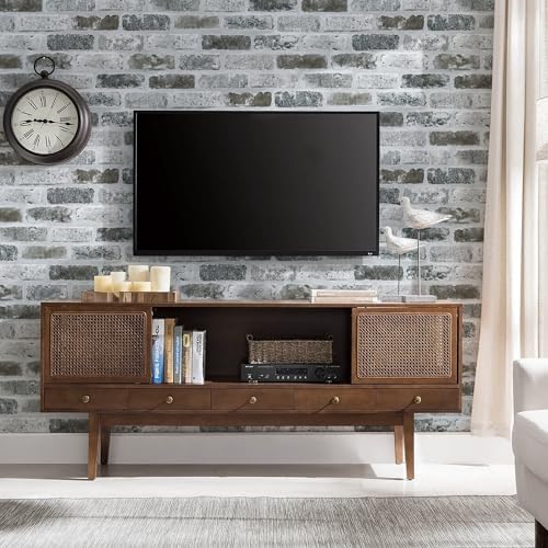 Guvana 17.3"×197" Brick Peel and Stick Wallpaper Grey Brick Contact Paper - Image 3