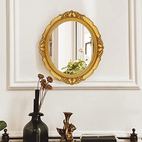 Eaoundm 13.1 x 14.8 inchs Decorative Wall Mirror Oval - Image 2