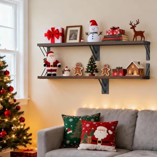 BAYKA Wall Mounted Floating Shelves - Image 2