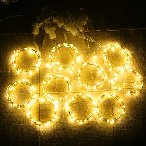HOME LIGHTING Window Curtain String Lights, 300 LED 8 Lighting Modes Fairy - Image 6
