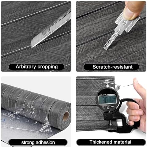3D Faux Wood Slat Wall Panel – Peel and Stick Self Adhesive Soundproof Foam - Image 3