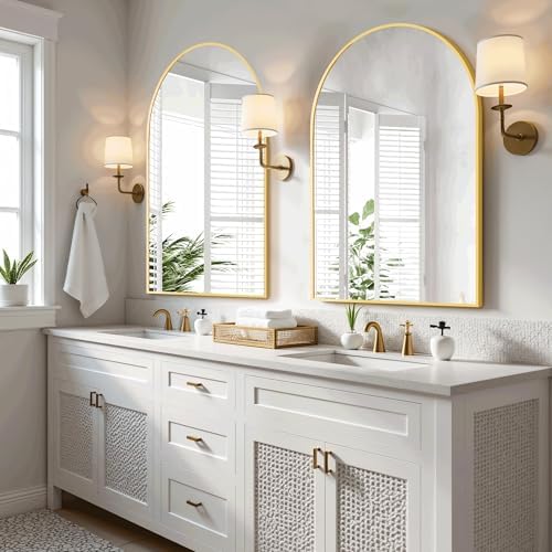 Arched Bathroom Mirror for Wall - Image 3
