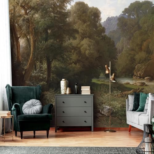 Classical realistic style natural landscape oil painting style self-adhesive - Image 2