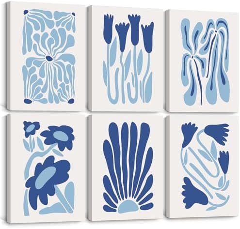 Matisse Flower Wall Art Prints by Youillne