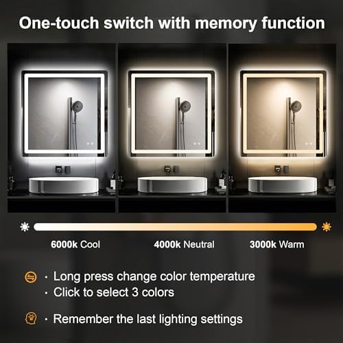 TRAHOME LED Bathroom Vanity Mirror - Image 5