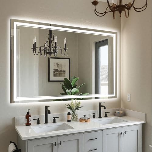 EOGOW 48"x30" LED Bathroom Mirror by EOGOW