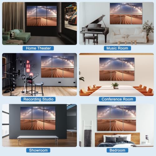 Decorative Acoustic Panels 6 Pack - Image 6