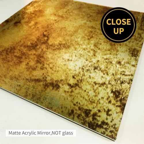 LiveInUrban Acrylic Antique Mirror Wall Panels - Image 6
