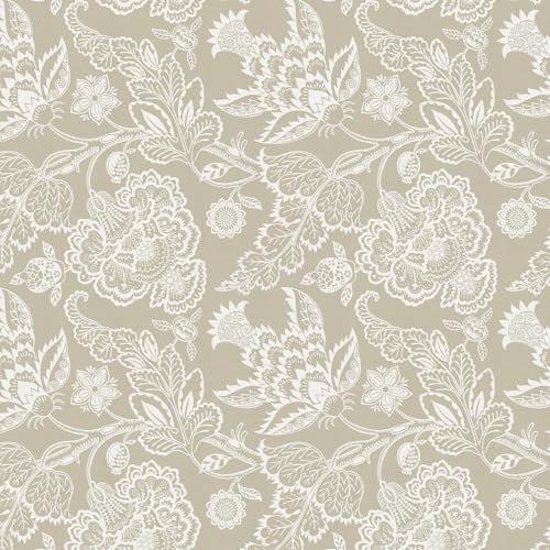 Hopepak Vintage Floral Peel and Stick Wallpaper Botanical Contact Paper Retro by Hopepak