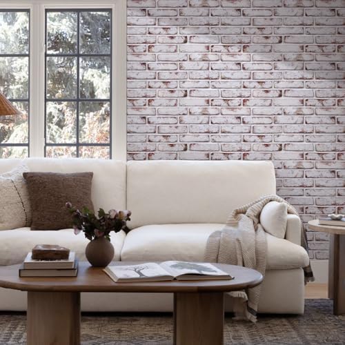 COMSTICKC 3D Faux Brick Wall Panels Peel and Stick Decorative Tiles Sticker - Image 2