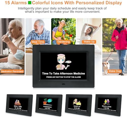 SSINI Digital Calendar Dementia Alarm Clock - Image 3