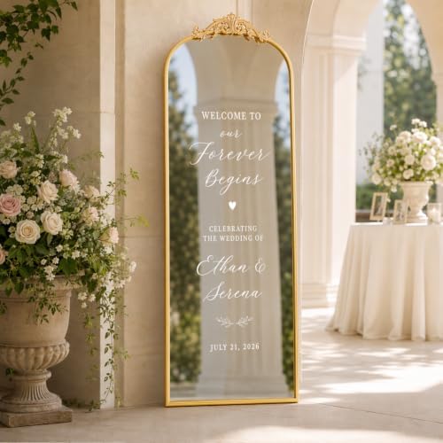 Easly 21"X56" Full Length Mirror Vintage - Image 2