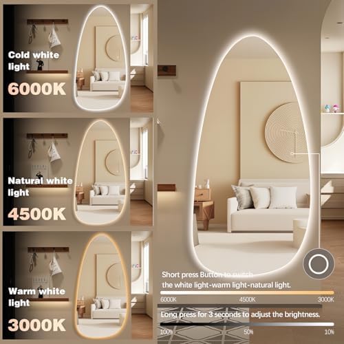 Irregular Led Mirror Full Length - Image 3