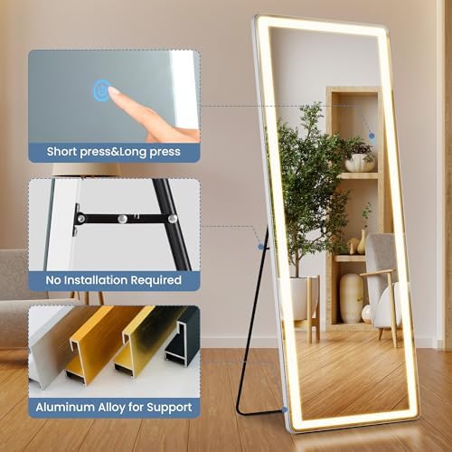 21"x64" LED Full Length Mirror - Image 5