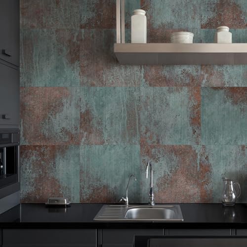 LiveInUrban Flat Metal Wall Panels Rustic Finish - Image 5