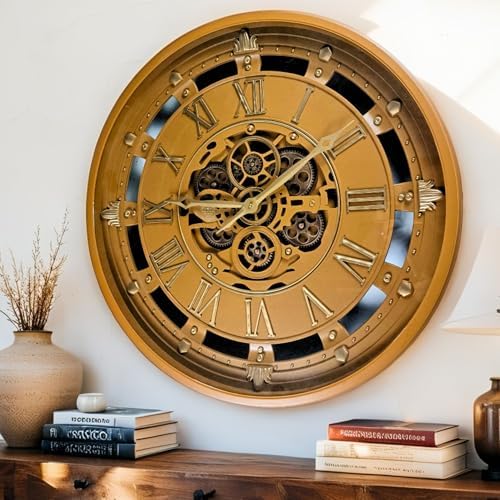 ImprovingLife The Gears Clock 26'' inch Wall Clock by THEGEARSCLOCK