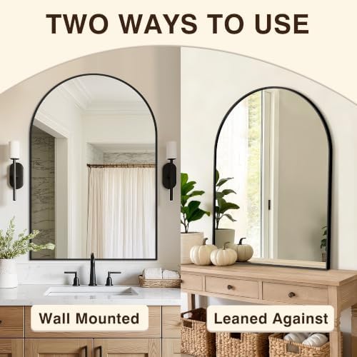 Arched Bathroom Vanity Mirror for Over Sink - Image 6