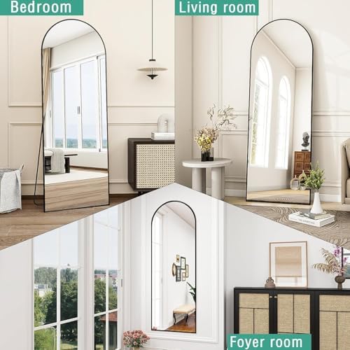 64''x21'' Arched Full Length Mirror - Image 3