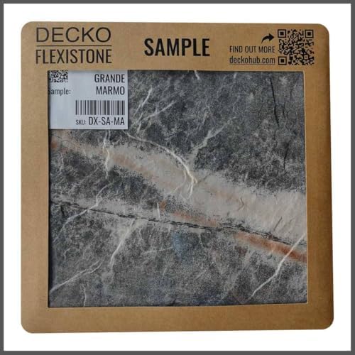 DECKO Flexistone 3D Stone Wall Panel Sample by Unknown