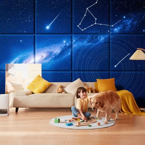 12 Pack Self-Adhesive Acoustic Wall Panels, 48x36 in - Image 6