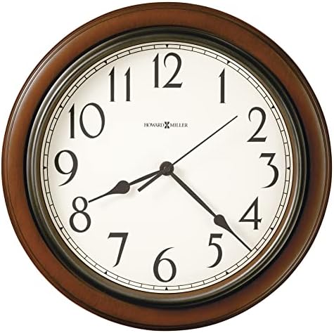Howard Miller Kuna Mantel Clock 547-723 – Windsor Cherry Finish, Brass-Finished by Unknown