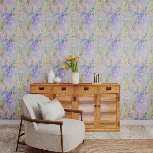 17.7"x118" Floral Peel and Stick Wallpaper Vintage Contact Paper Removable - Image 2