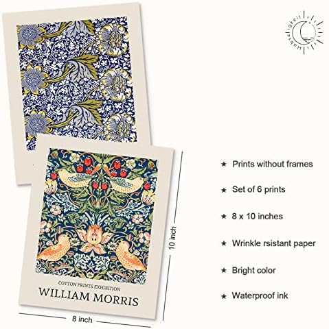 Habseligkeit William Morris Wall Art Prints, Retro Wall Decors - Image 2