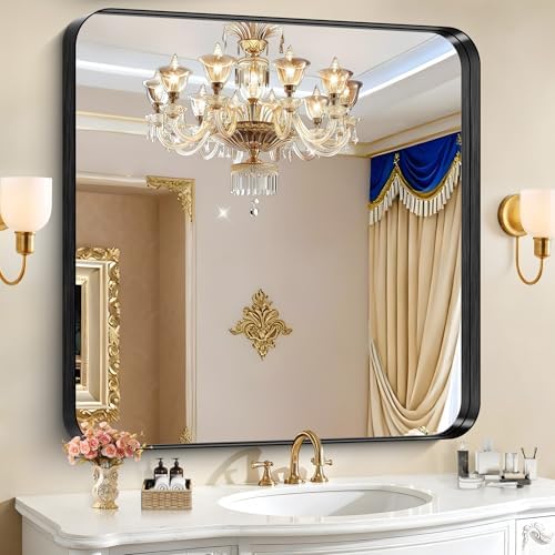 CIRCUMI Black Bathroom Mirror by CIRCUMIMirror