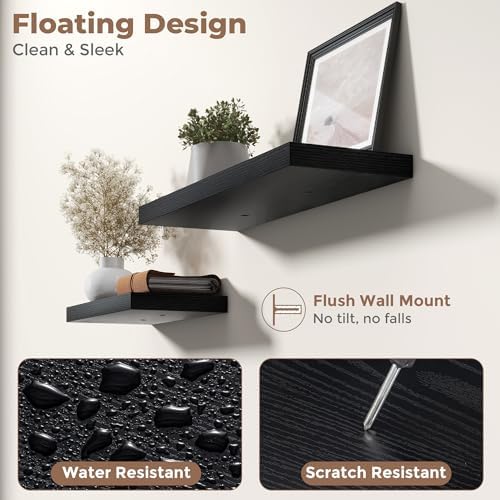 8 Inch Floating Shelves for Wall - Image 4