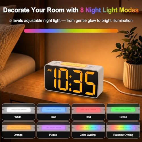 DreamSky Small Digital Alarm Clock - Image 4