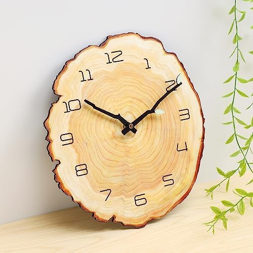 16 Inch Wood Grain Wall Clock - Image 3