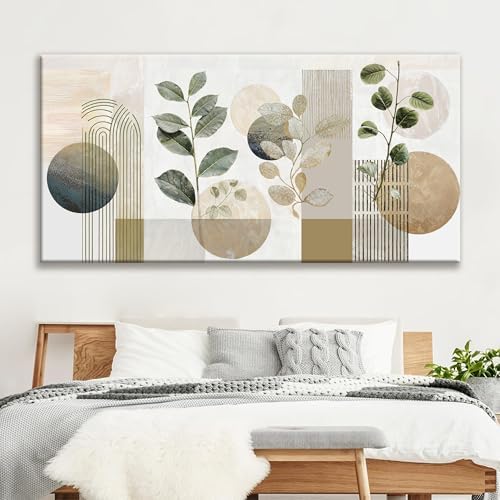 TAIJXAGSG Large Boho Green Wall Art - Image 6
